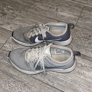 Womens Nike grey running shoes